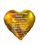 Custom Message on a Helium Balloon