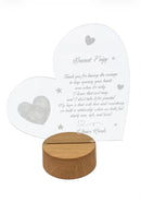 Custom Heart Lamp