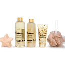Warm Vanilla Fragrance 5-Piece Bath and Body Gift Box