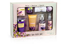 Lavender Ultimate Spa Box – Mother's Day Spa Gift Basket for Mom, Luxury Bath & Body Set, Lavender Scented Self Care Kit