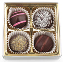 Assorted Chocolate Gift Box, 4 Count, Kosher, Dairy free