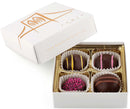 Assorted Chocolate Gift Box, 4 Count, Kosher, Dairy free