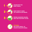 Color-In Paint-by-Color - CHAVEIRIM CANVAS