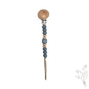 Serene Slate Beech Pacifier clip