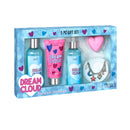 Dream Cloud Teen Spa Gift Set – 5piece Bath and Body Gift Set