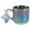 Pearlized Blue Mugs W/Hangtags General