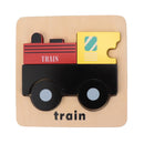Wooden Vehicle Puzzle Kit