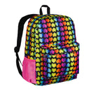 Rainbow Hearts Backpack - 16 Inch