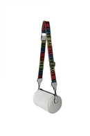 Nima Accessories Inc - Ladies Crossbody Tube like Shoulder Handbag: Fuchsia