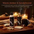 Warm Woody & Sandalwood Gift Box - 5piece Bath and Body Collection
