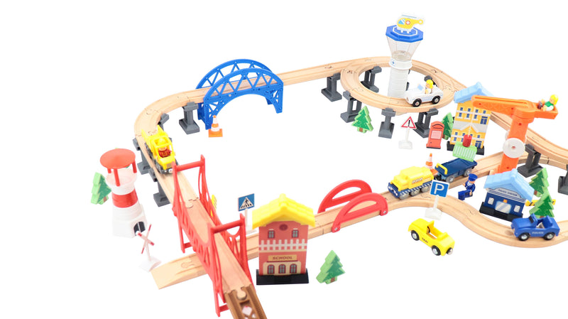 Leo and Friends Railway City Set - Creative Construction Kit