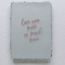 Love you so much Greeting Card