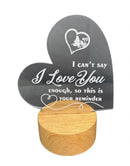 Custom Heart Lamp