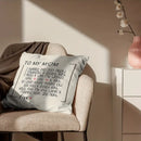Heartwarming Mom Pillow