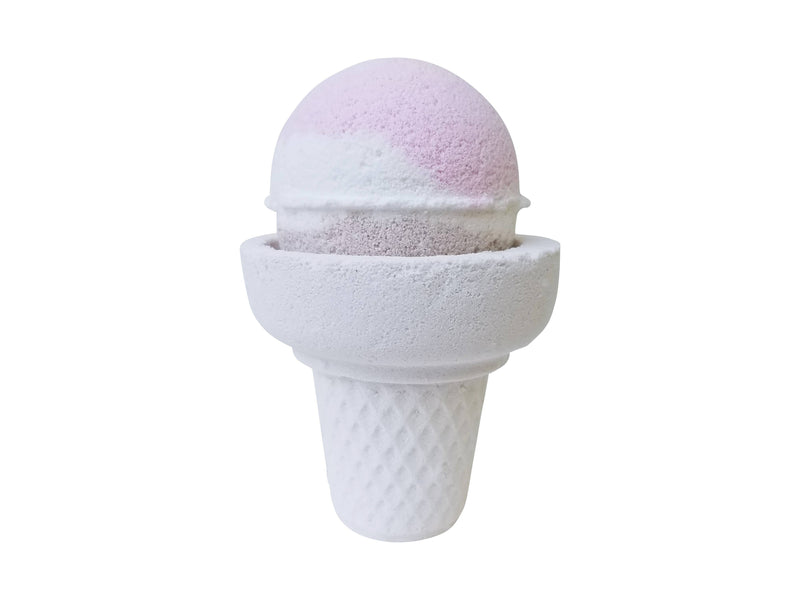 Ice Cream Bath Bomb: Neoplitan