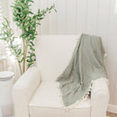 Crane Baby - 6 Layer Muslin Blanket Fern