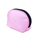 4pcs Love Graphic Clear Cosmetic & Toiletry Bags