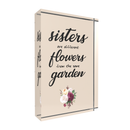 Inspirational Lucite Plaque for Sister, Unique Home Decor
