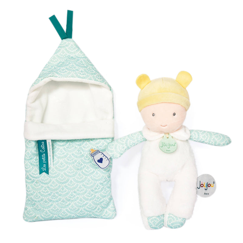 Jolijou Soft Doll With Comforter - 4 Assorted Dolls