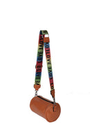 Nima Accessories Inc - Ladies Crossbody Tube like Shoulder Handbag: Fuchsia