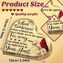 Acrylic Crystal Heart Decoration