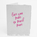 Love you so much Greeting Card