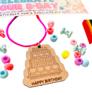 Sadie’s Moon - Happy Birthday DIY Celebration Necklace: Girl colors