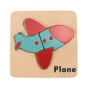 Wooden Vehicle Puzzle Kit