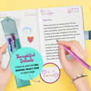 Secret Diary Set with Lock for Girls - Kids Locking Journal