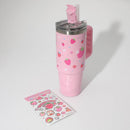 Stainless Steel Tumbler, Strawberry (27FL.OZ/800mL)
