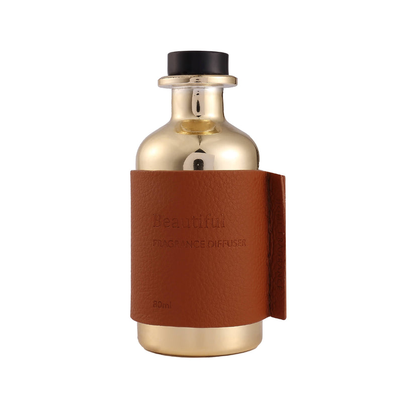 Reed Diffuser Sets Brown Leather 80ml- Beautiful