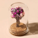 Mini Dried Flower Glass Dome