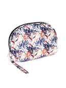3 Pc Botanical leaf Cosmetic Bag Set