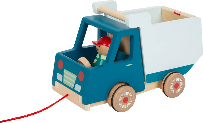 Small Foot Pull-Along Dump Truck