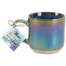 Pearlized Blue Mugs W/Hangtags General