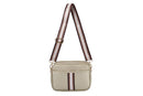 Nima Accessories Inc - Faux Leather Cross Body Bag - Modern Design: Pink