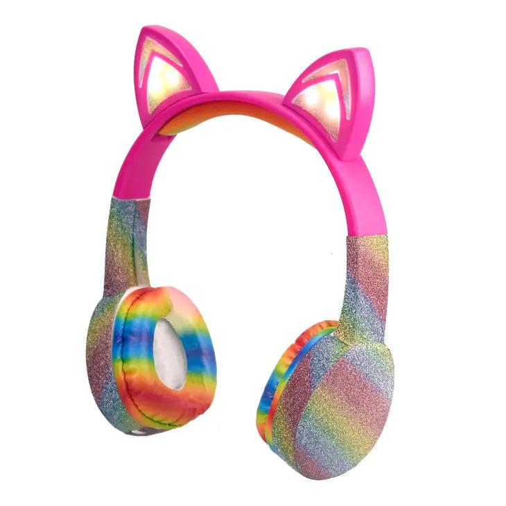 Kiddy Ears Rainbow Bluetooth  Headphones