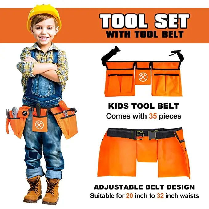Kids Tool Set with Kids Tool Belt