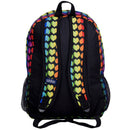Rainbow Hearts Backpack - 16 Inch