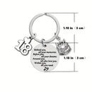 Birthday Keychain 18th Birthday Gift Key Ring Behind You All Your Memories Before You All Your Dream