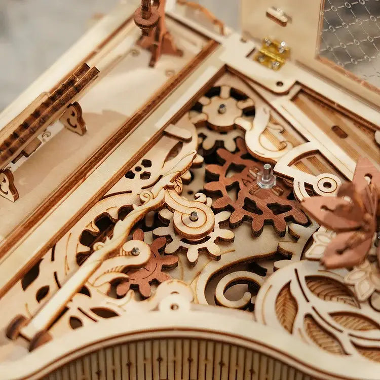 DIY Mechanical Music Box: Magic Piano