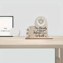 Double-sided Printed Wooden Decoration, Friendship