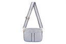 Nima Accessories Inc - Faux Leather Cross Body Bag - Modern Design: Pink