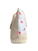 Flamingo Summer Rhinestone Ladies Tote Bag