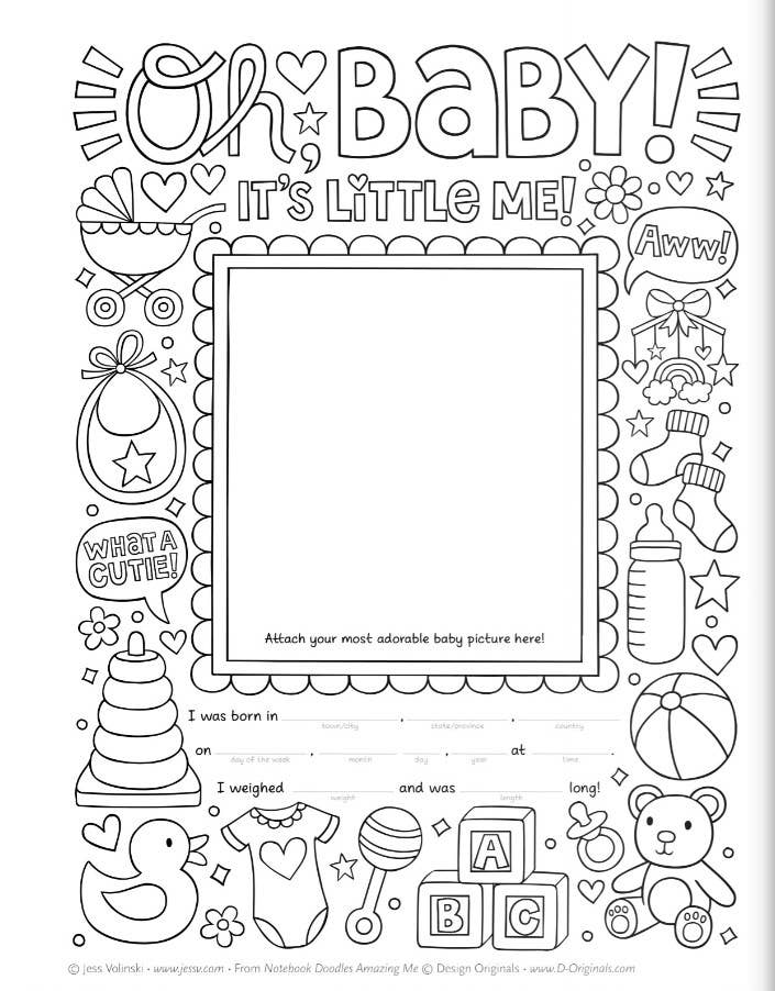 Coloring Book - Amazing Me!