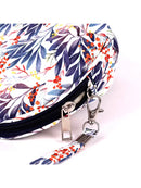 3 Pc Botanical leaf Cosmetic Bag Set