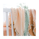 Crane Baby - 6 Layer Muslin Blanket Desert Rose