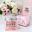 Dabble Doll - Happy Jar, uplifting quotes with Gift Box: Jar only