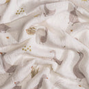 Crane Baby - Charlie 2-pc. Farmhouse Goose/Check Swaddle Set