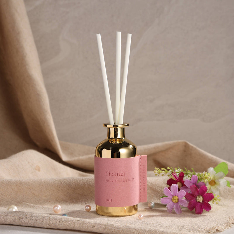 Reed Diffuser Sets Pink Leather- Chantel